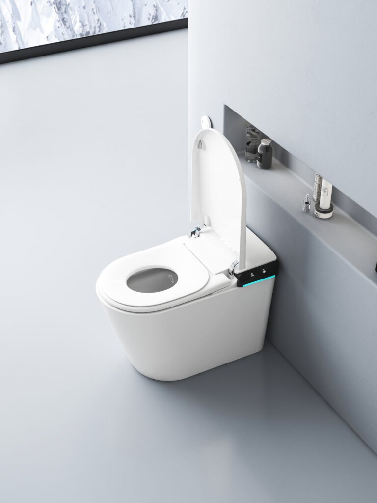 Afstandsbediening voor slim toilet