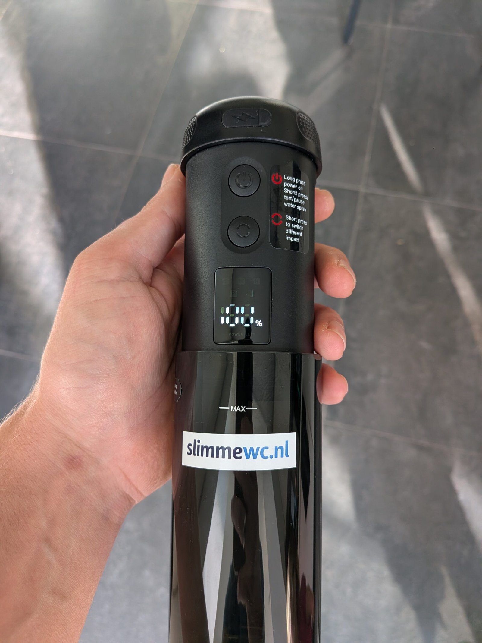 Luxe bidet voor onderweg ( zwart) - Afbeelding 11