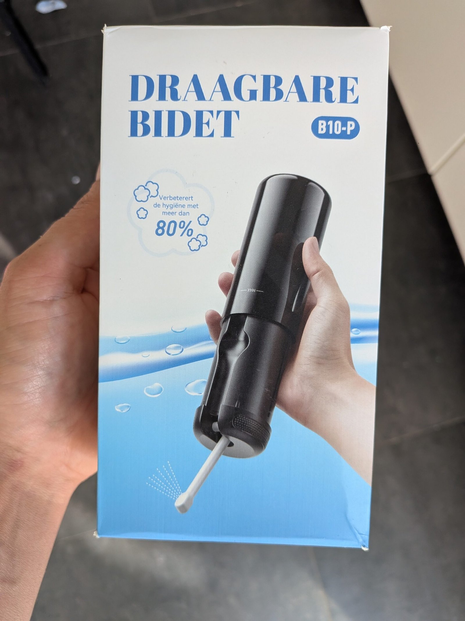 Luxe bidet voor onderweg ( zwart) - Afbeelding 12