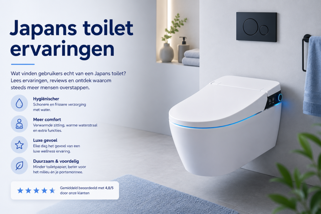 Japans toilet ervaringen