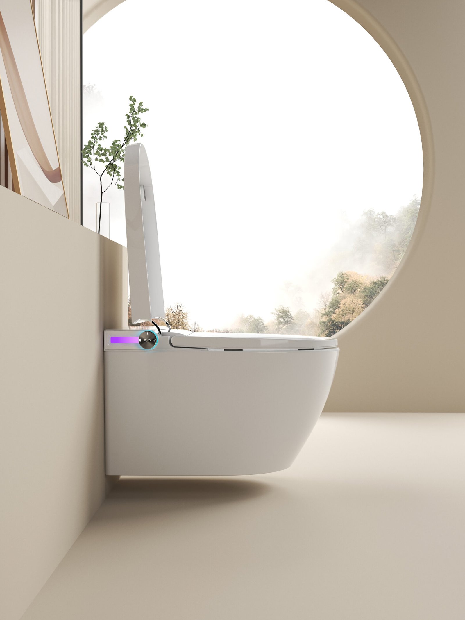 Modern Hangtoilet