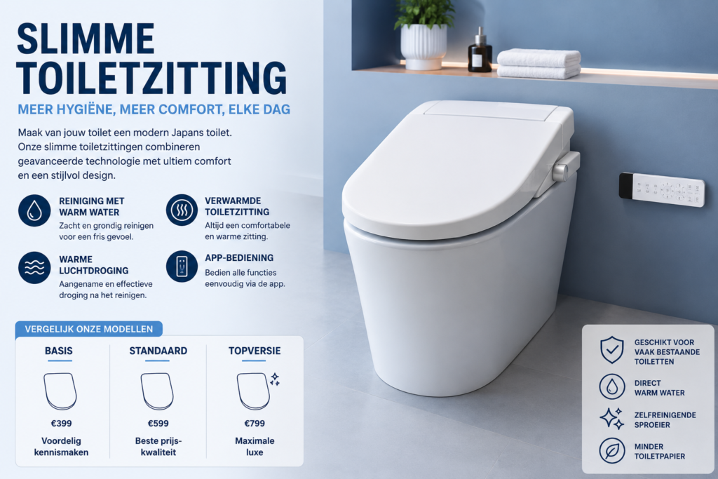 Slimme toiletzitting