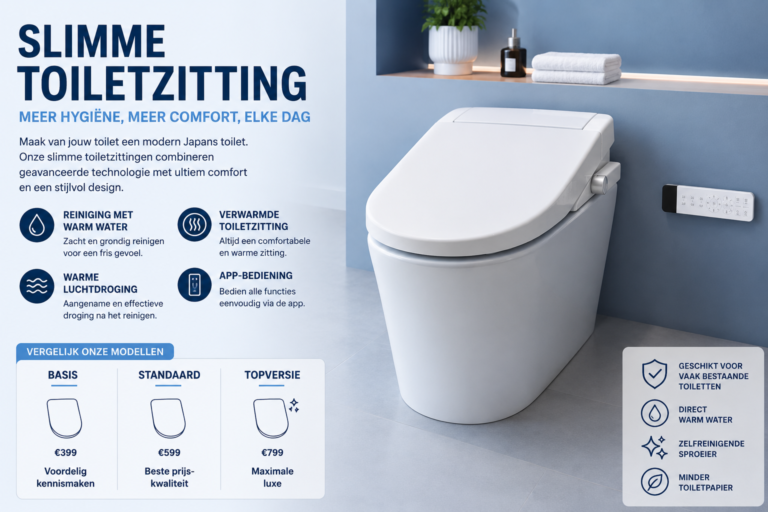 Slimme toiletzitting