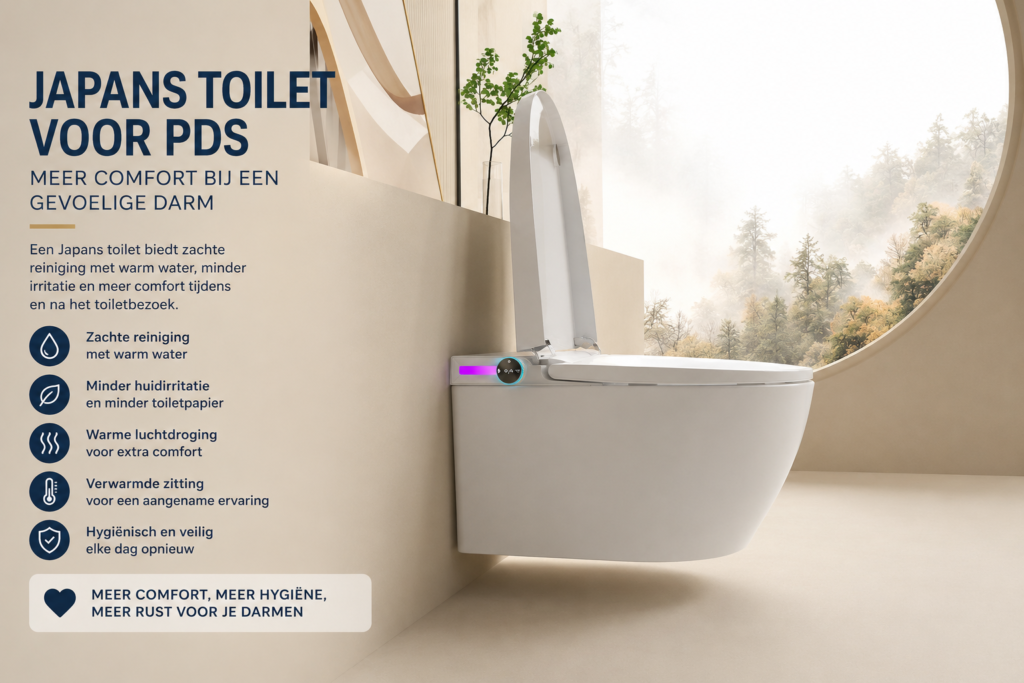 Japans toilet voor PDS