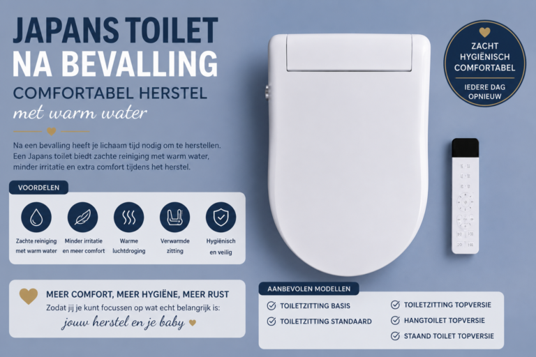 Japans toilet na bevalling