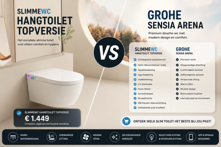 hangtoilet topversie vs grohe