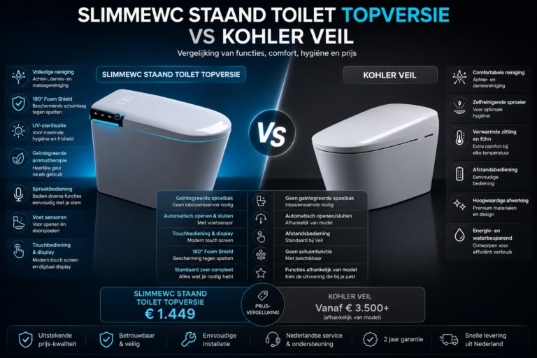 staand topversie vs kohler