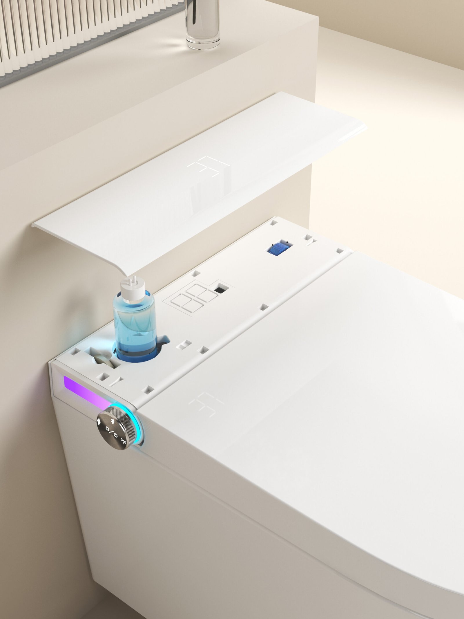 Automatische functies Hangtoilet Topversie