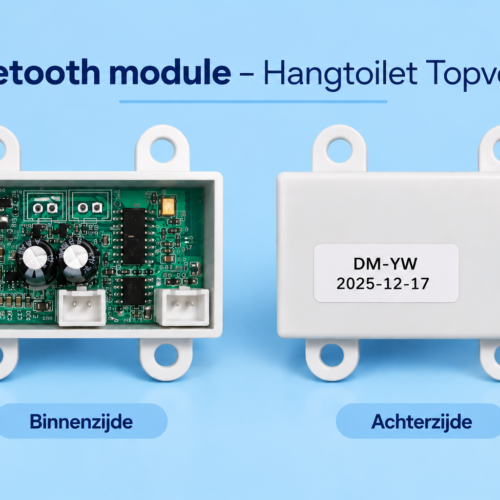 Bluetooth en voice module Hangtoilet