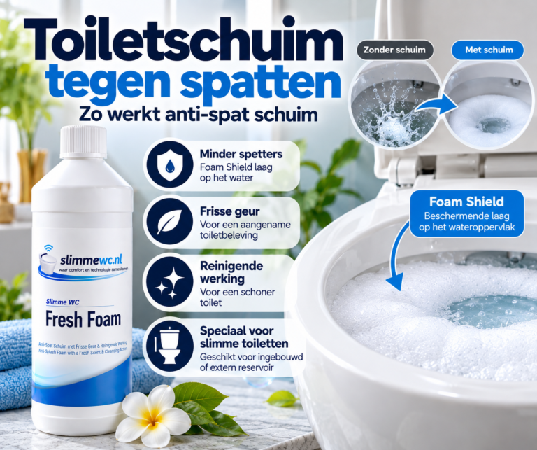 toiletschuim tegen spatten