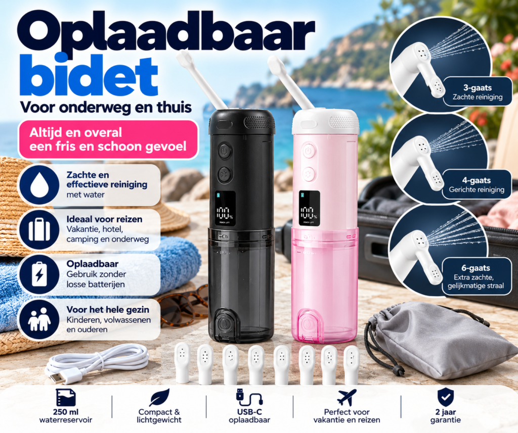 Oplaadbaar bidet